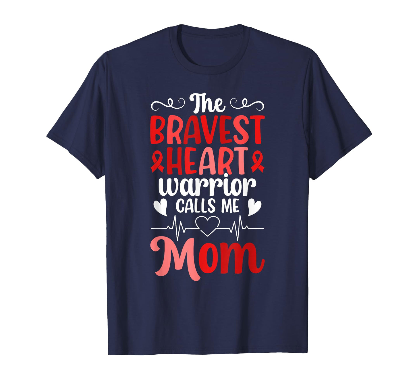 Proud CHD Mom CHD Awareness Congenital Heart Disease Mom T-Shirt