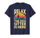 Funny Dog Sitter Design for Men Women Pet Sitting Dog Sitter T-Shirt