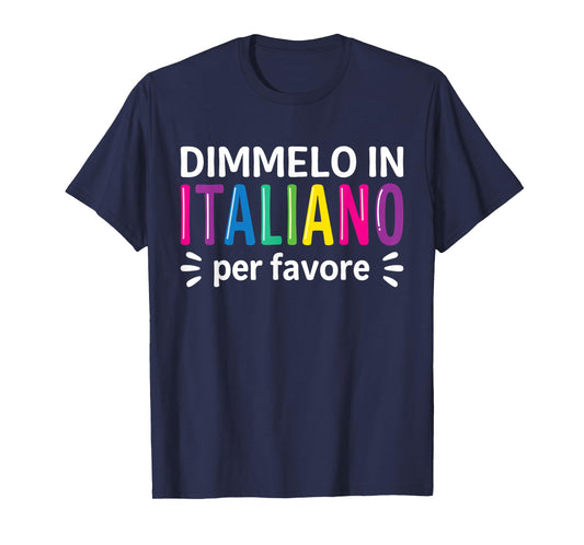 Italiano Italy Bilingual Italian Teacher T-Shirt