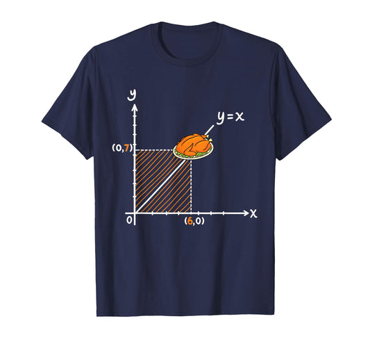 Turkey Algebra Graph Funny 67 Six Seven Math Teacher Student T-Shirt