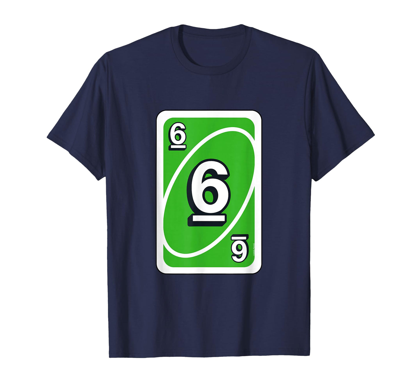 UNO Halloween Green 6" Card T-Shirt