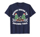 Rocking Around The Mahjong Table Christmas Playing Mahjong T-Shirt