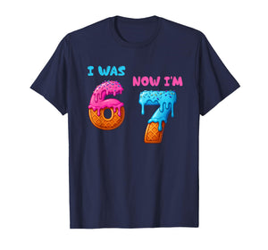 I was 6 Now I'm 7 Funny 7th Year Old Birthday 67 Meme T-Shirt