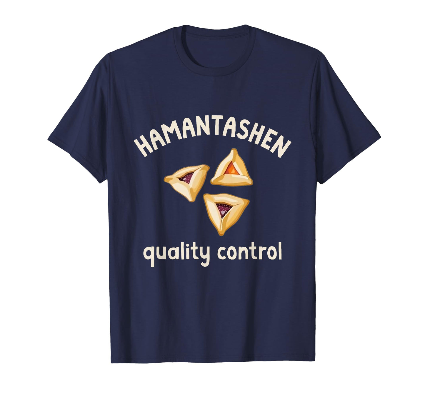 Hamantaschen Quality Control Happy Purim Queen Esther Party T-Shirt