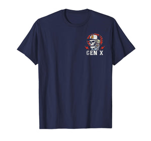(2 Sided) Gen X Working Like Crazy to Support The Lazy T-Shirt