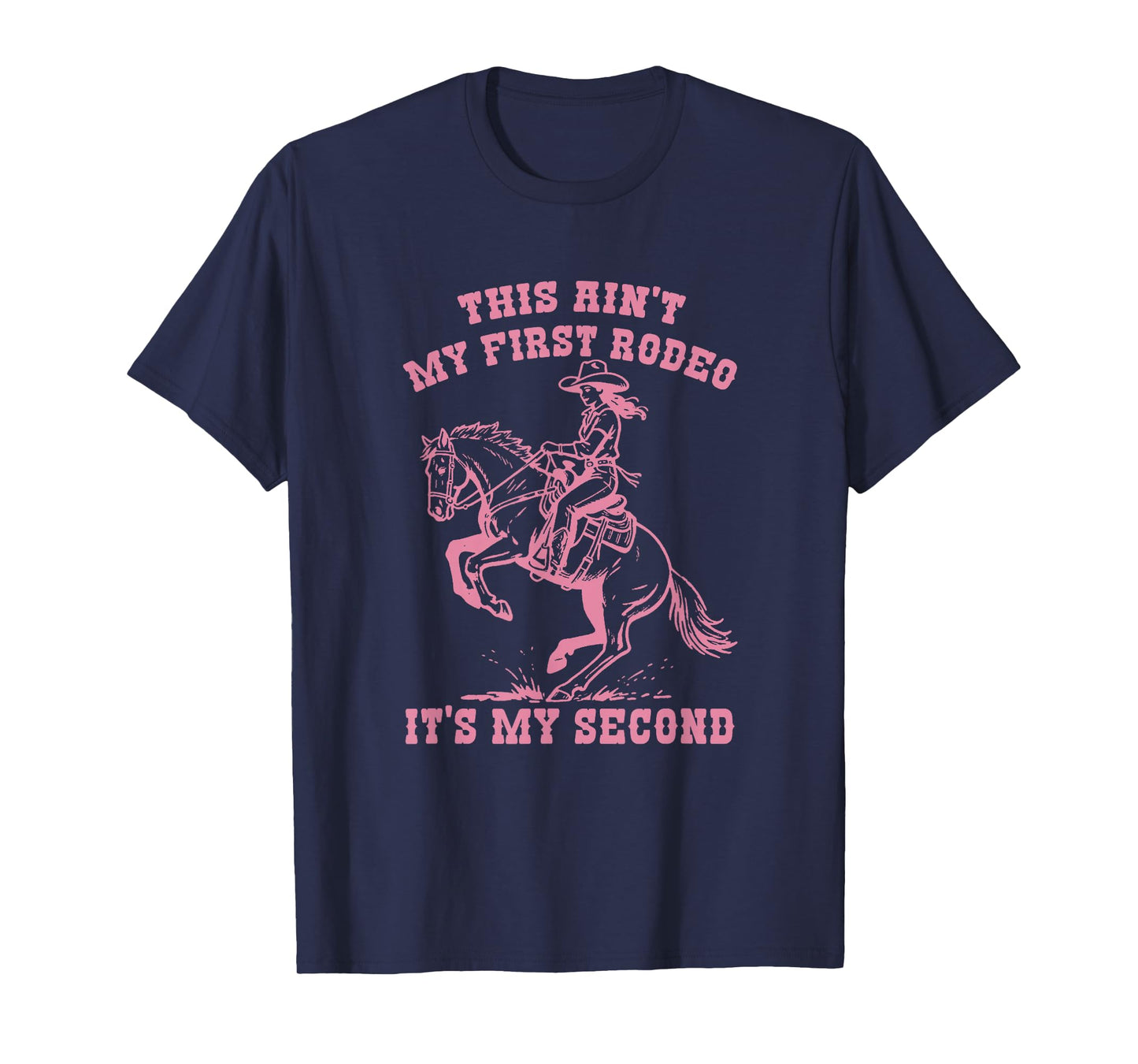 This Aint My First Rodeo It's My Second 2nd Birthday Cowgirl T-Shirt