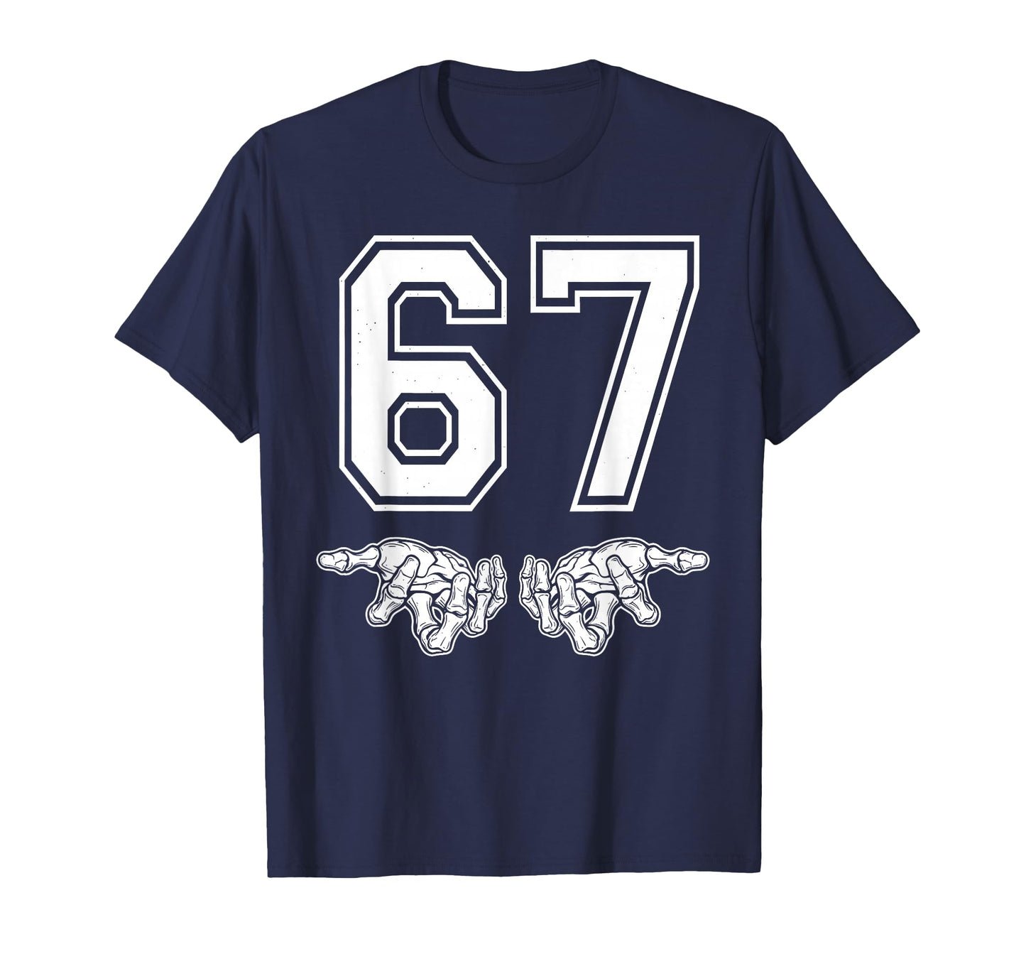 Funny Six Seven 6 7 Meme Gen Alpha Slang T-Shirt