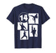 14th Birthday Karate Taekwondo 14 Years Old Boy Martial Arts T-Shirt