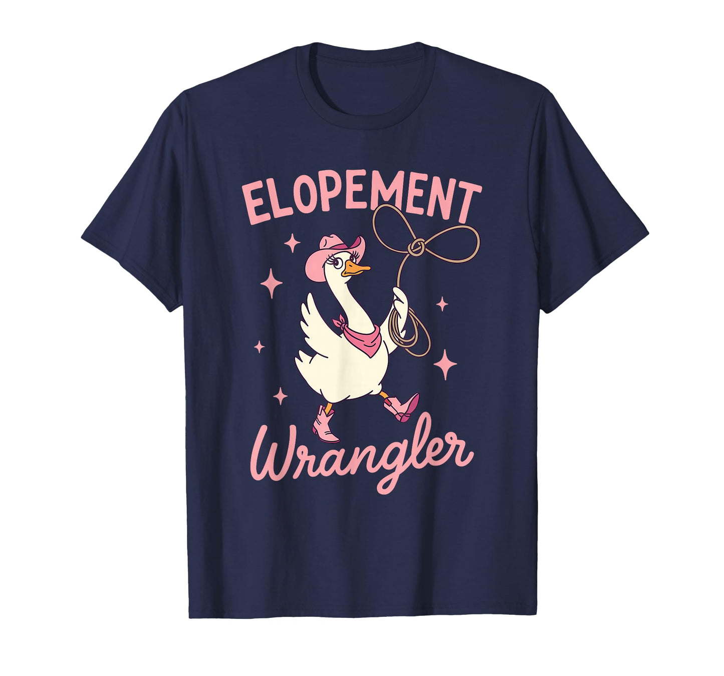 ABA Behavior Analyst Silly Goose Rodeo Elopement Wrangler T-Shirt