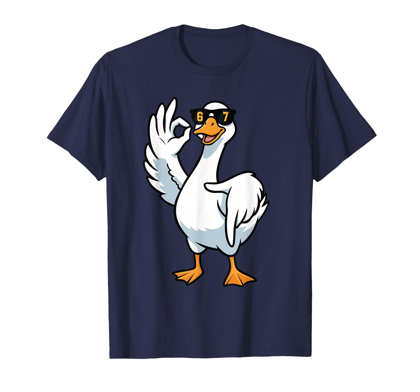 67 Meme Silly Goose 6 7 Funny Six Seven 6-7 Gen Alpha Slang T-Shirt
