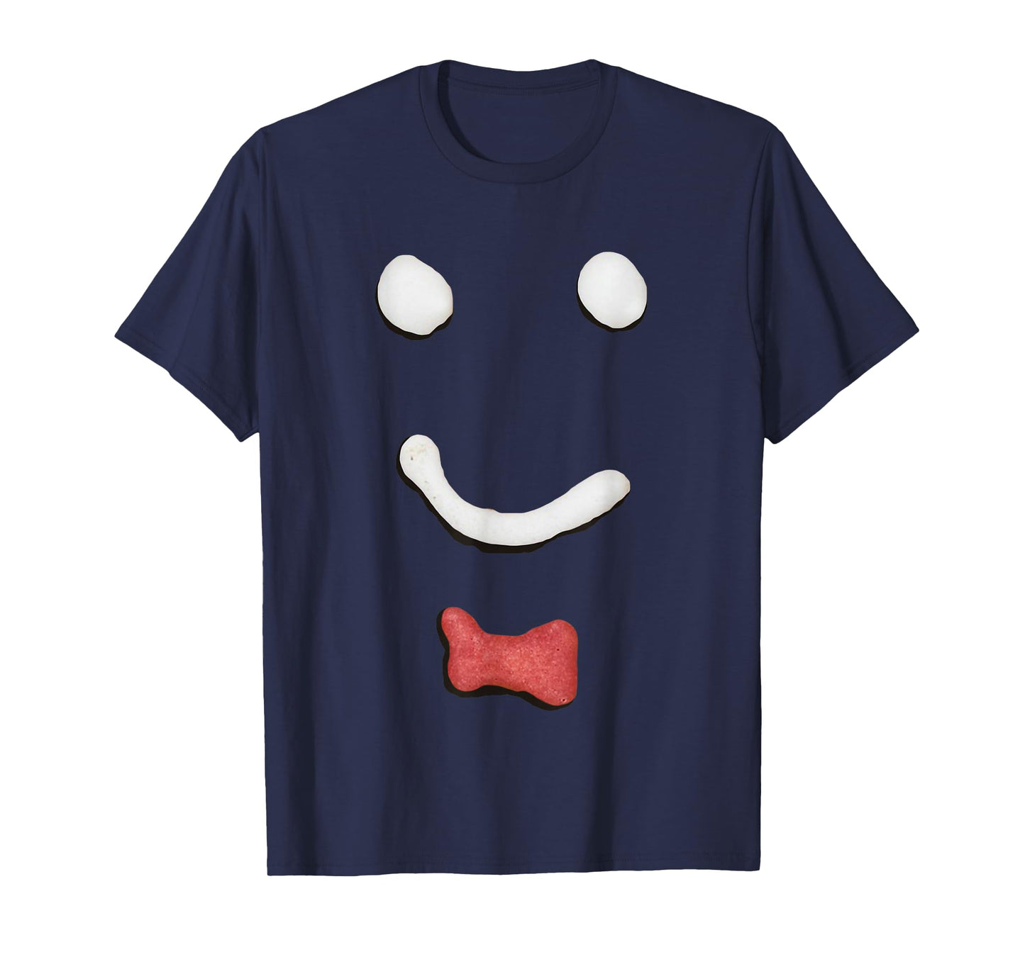 Gingerbread Man Face, Funny Party, Merry Christmas T-Shirt