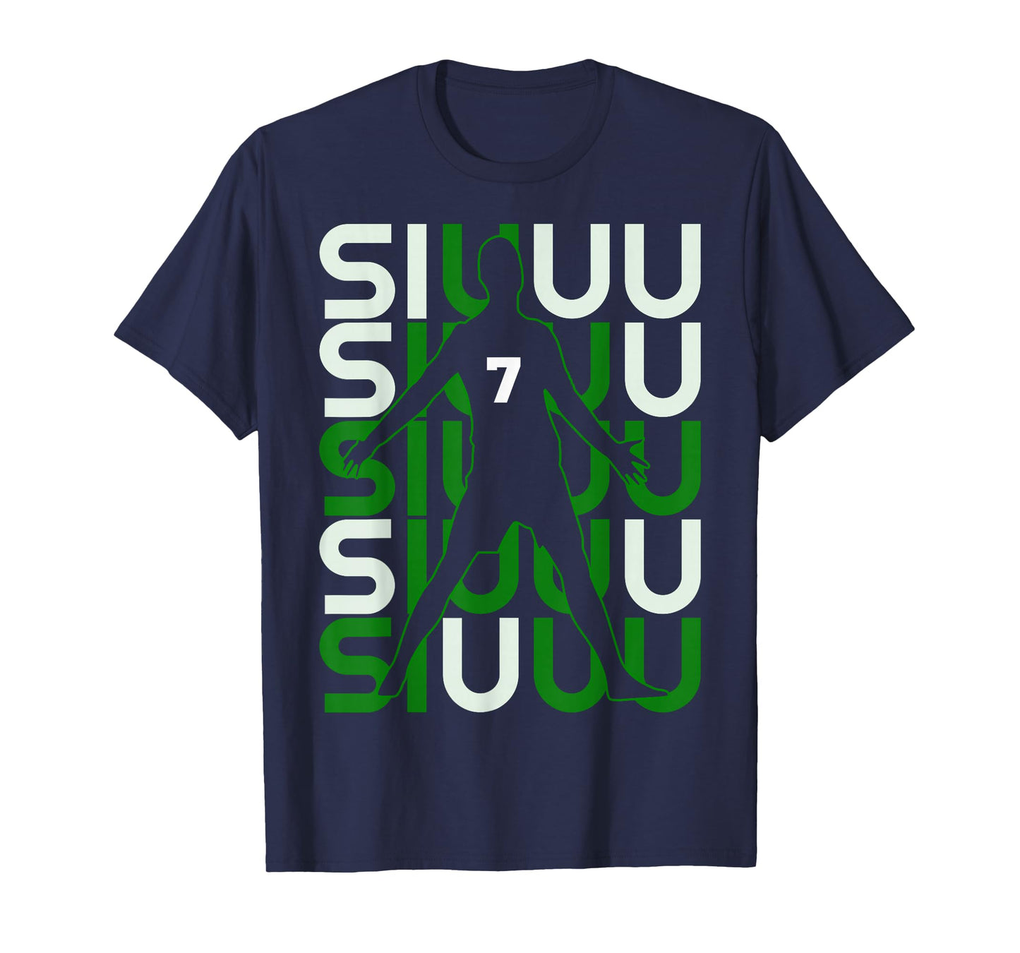 Siuuuu Funny Soccer Present for Soccer Lovers Fan Kid's Boys T-Shirt