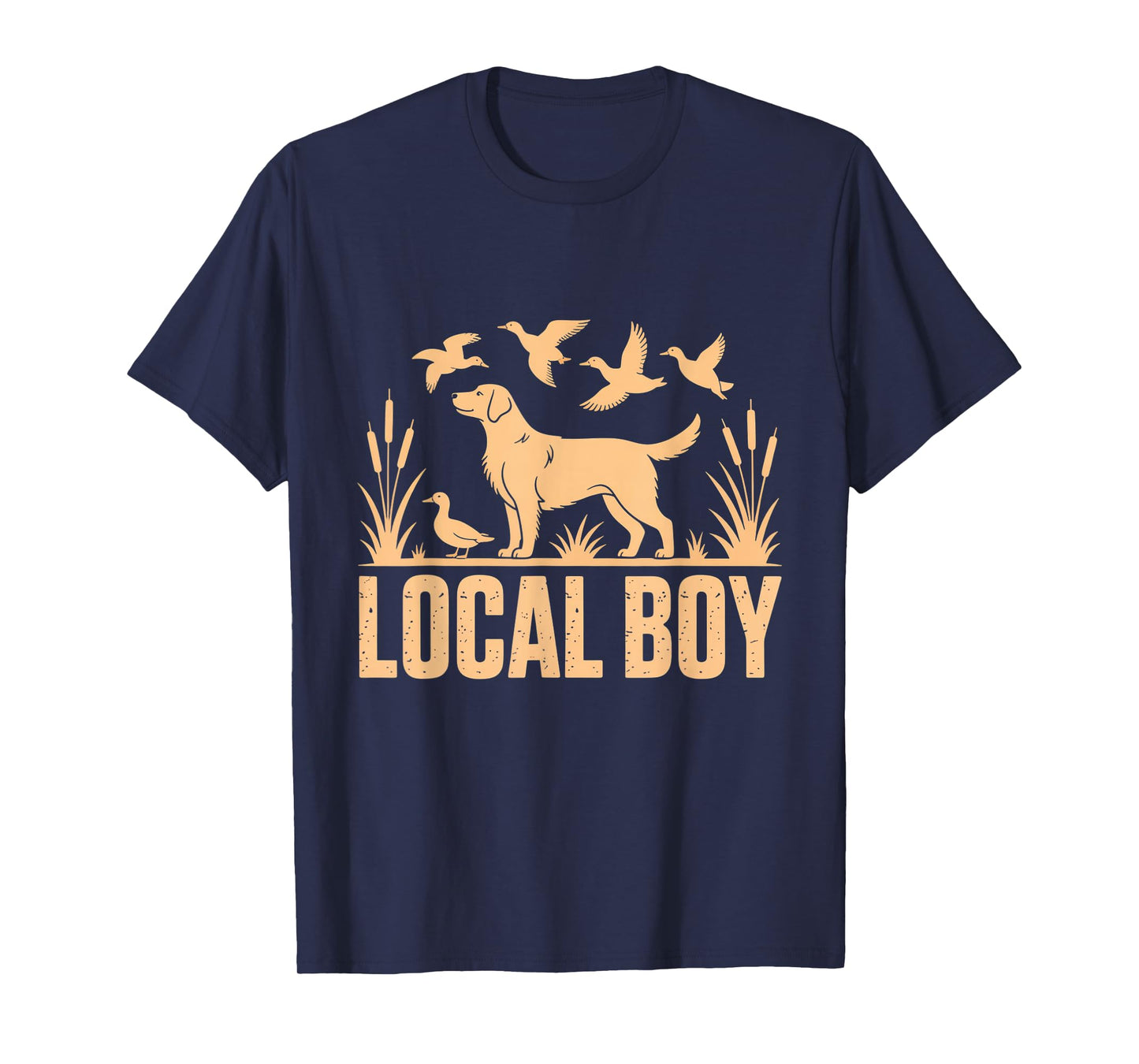 Local Boy Labrador Hunting Dog Duck Hunting T-Shirt