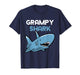 Grampy Shark Cool Funny Family T-Shirt