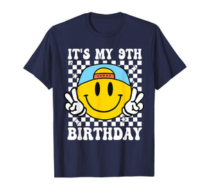 It's My 9th Birthday 9 Years Old Boys Bruh I'm 9 Nine Party T-Shirt