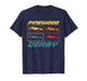 Classic Pinewood Derby Pop Art Cub Scouts Retro Race Cars T-Shirt