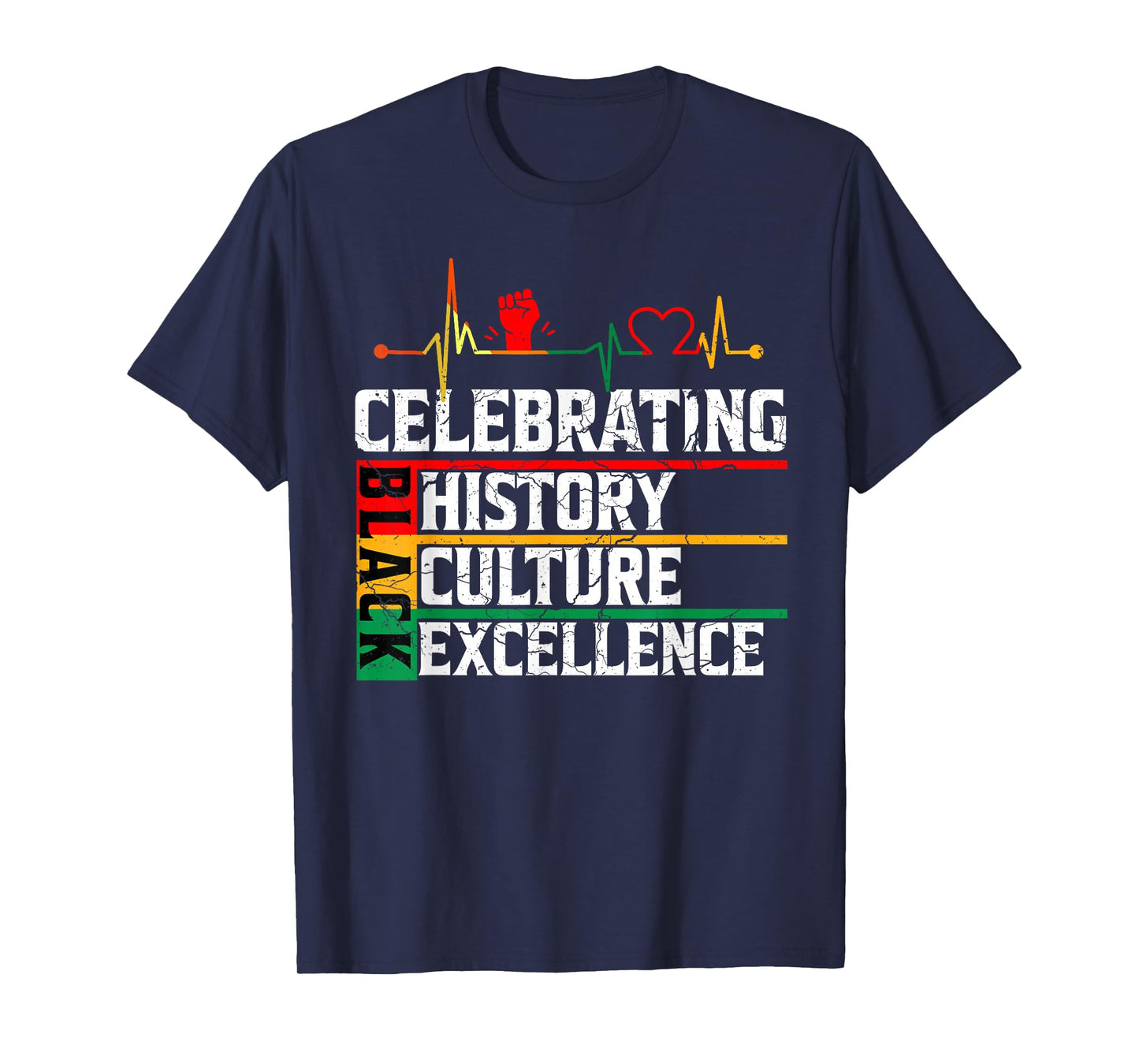 Celebrating Black History Culture Excellence Melanin African T-Shirt