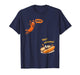 Funny Hot Dog Jumping Into Bun Sausage BBQ High Dive T-Shirt