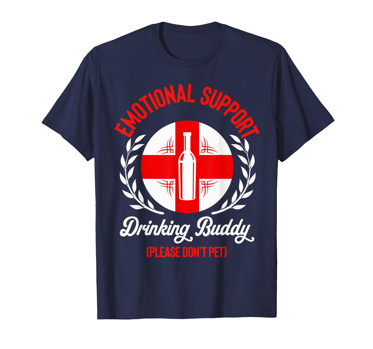 Drinking Beer Cocktail Emotional Support Drinking A Buddy T-Shirt