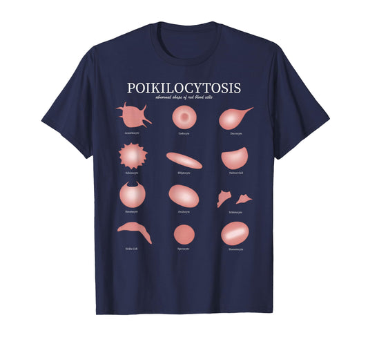 Hematology Red Blood Cell Laboratory Science Hematologist T-Shirt