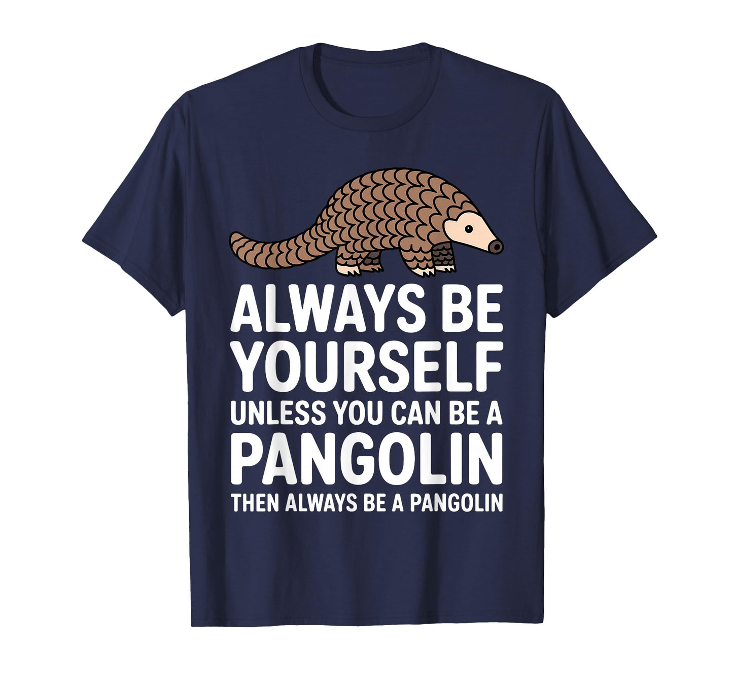 Cute Pangolin Art for Men Women Kids Pangolin Lover Pangolin T-Shirt