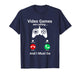 Video Games are Calling and I Must Go Funny Gamer T-Shirt