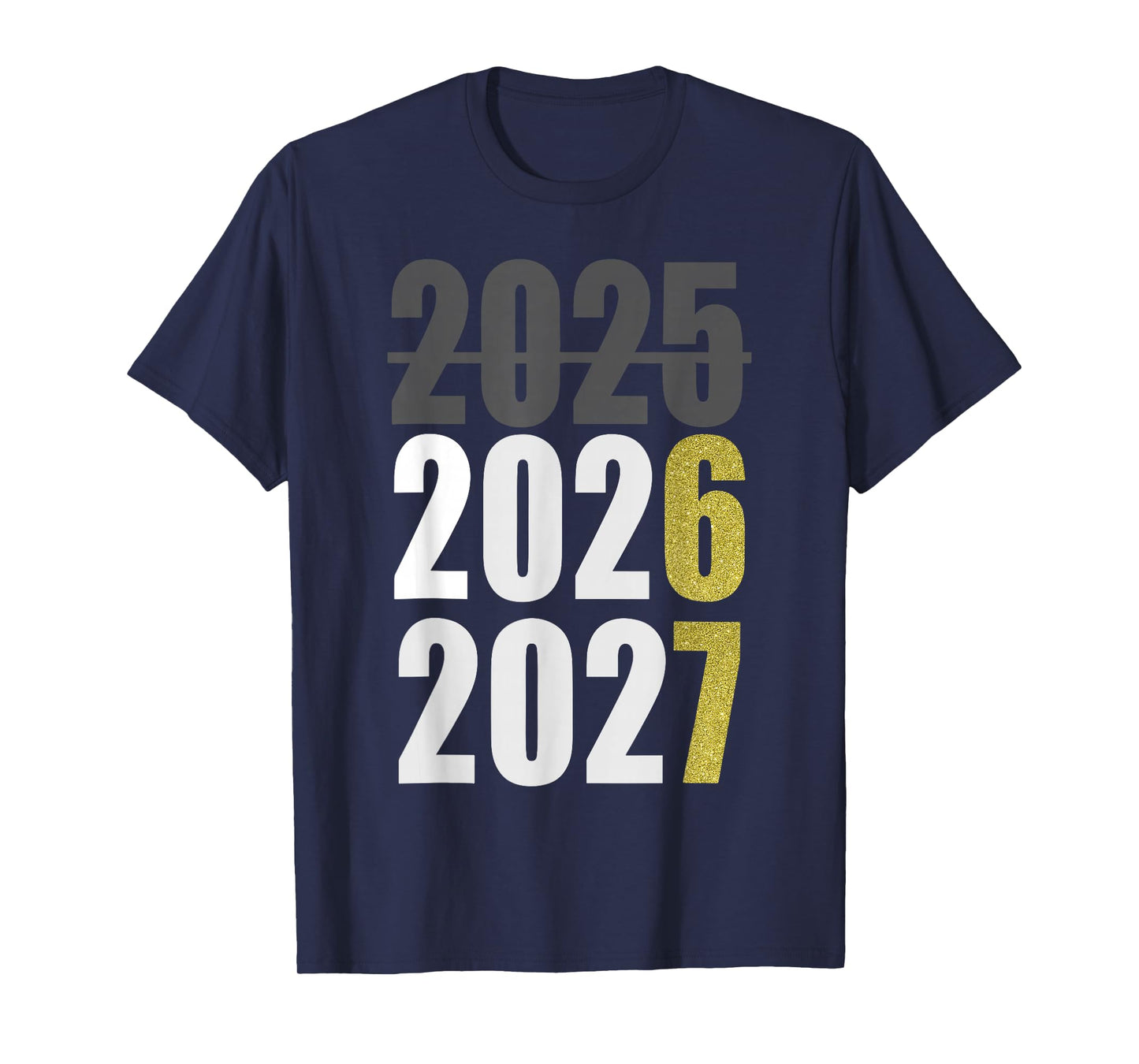 Happy New Year 2026 2027 67 Meme Six Seven Kids Men Women T-Shirt