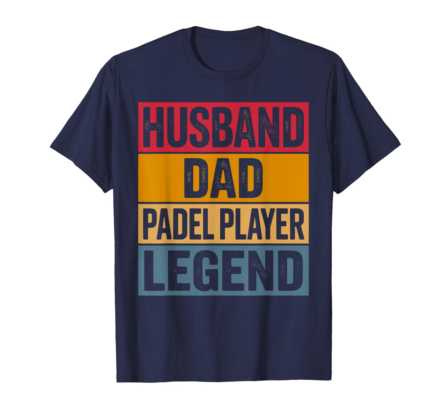 Cool Padel Art for Dad Father Men Padel Lover Padel Player T-Shirt