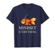 Mindset is Everything Funny Goldfish Motivational Positivity T-Shirt