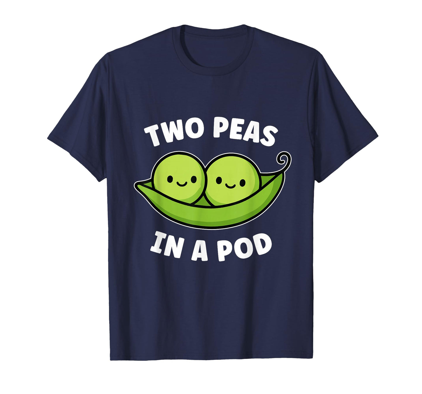 Two Peas in a Pod Cute Kawaii Funny T-Shirt