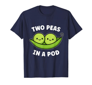 Two Peas in a Pod Cute Kawaii Funny T-Shirt