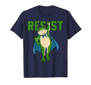 Portland Frog Resist Funny Protest No Kings Abolish Ice T-Shirt