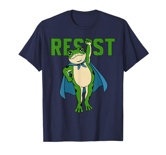 Portland Frog Resist Funny Protest No Kings Abolish Ice T-Shirt