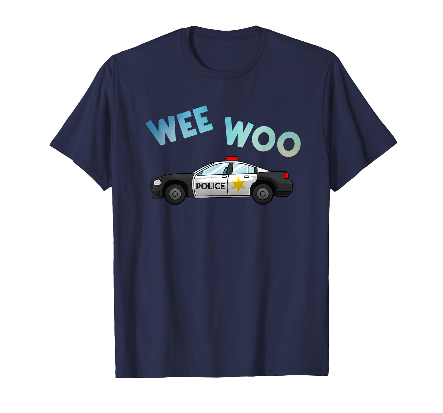 Funny Police Officer Art for Men Women Kids Boys Cop Police T-Shirt