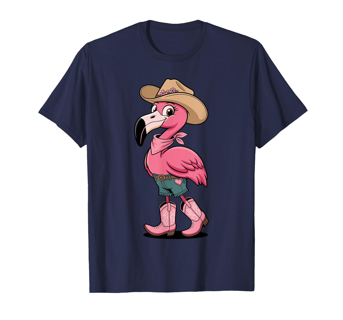 Cute Flamingo Design for Men Women Bird Pink Flamingo Lover T-Shirt