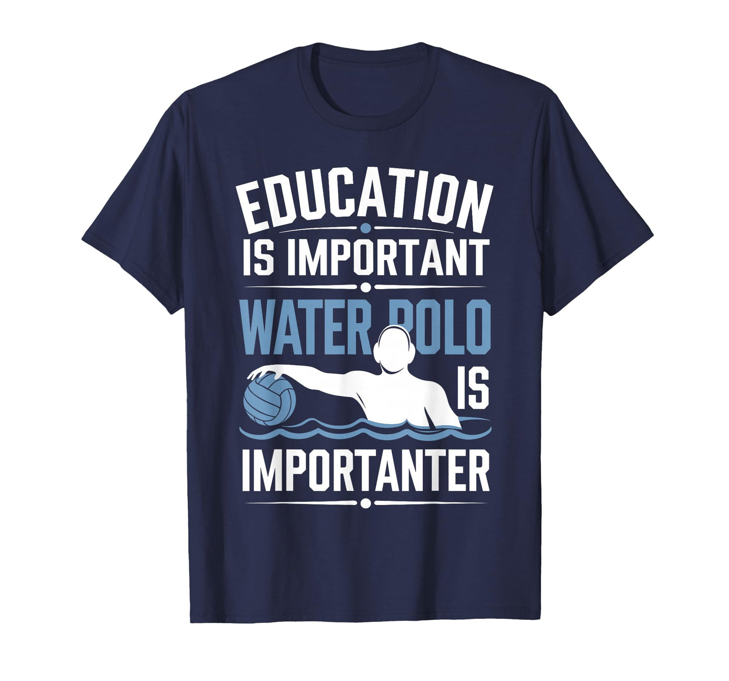 Water Polo Art for Men Women Waterpolo Player Water Polo T-Shirt