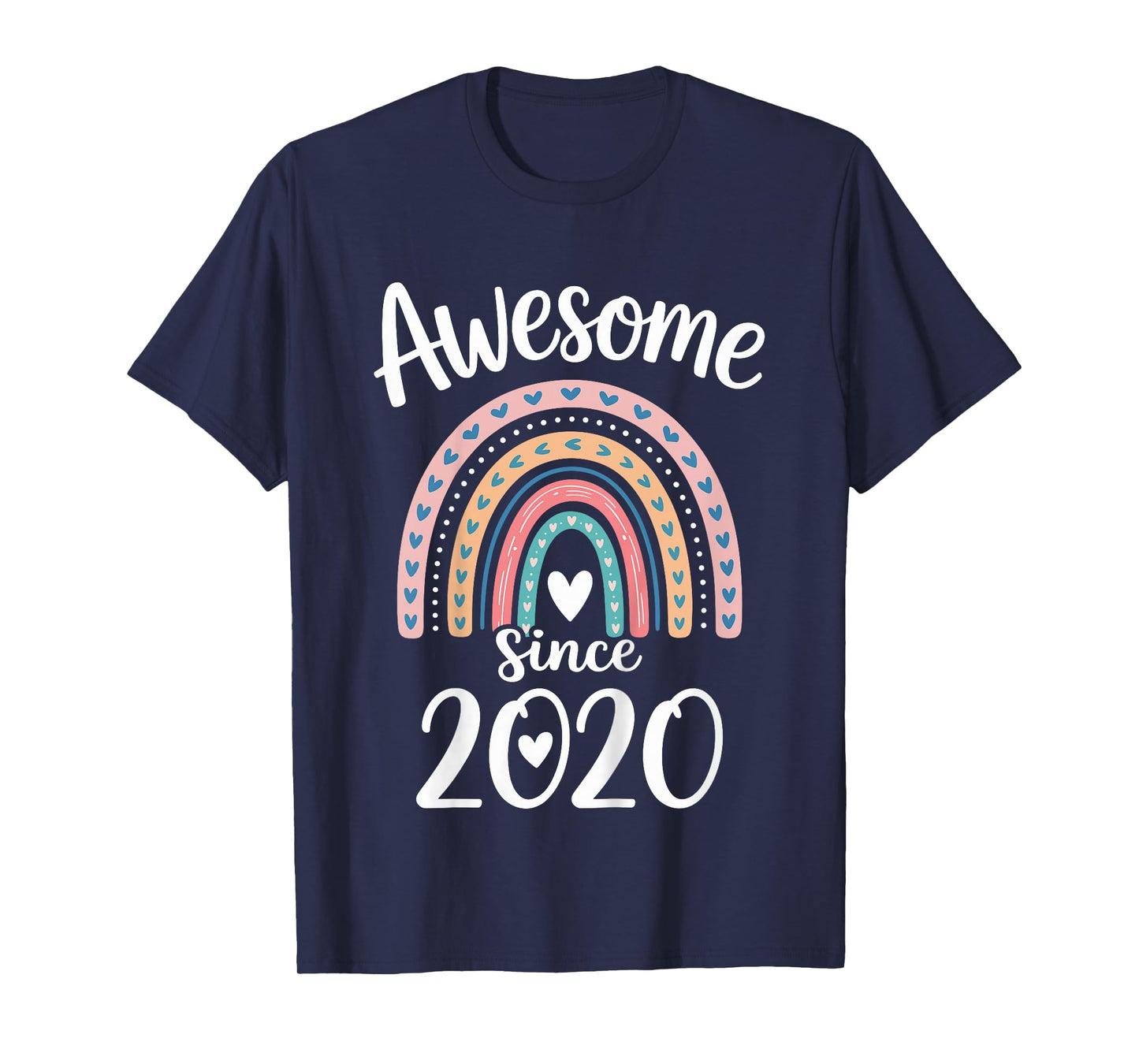 Awesome Since 2020 6th Birthday 6 Years Old T-Shirt