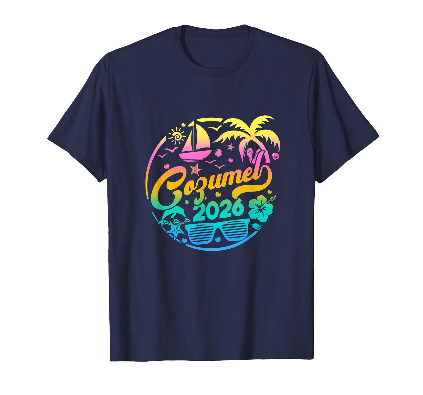 Cozumel 2026 Family Vacation Beach Matching Group T-Shirt