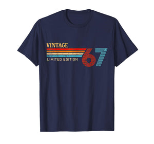 Vintage 1967 Limited Edition Birthday 1967 Men Women T-Shirt