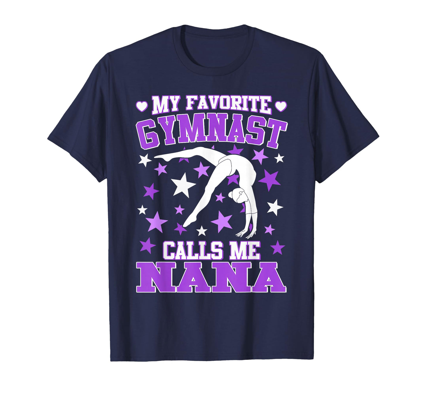 Gymnastics My Favorite Gymnast Calls me Nana T-Shirt