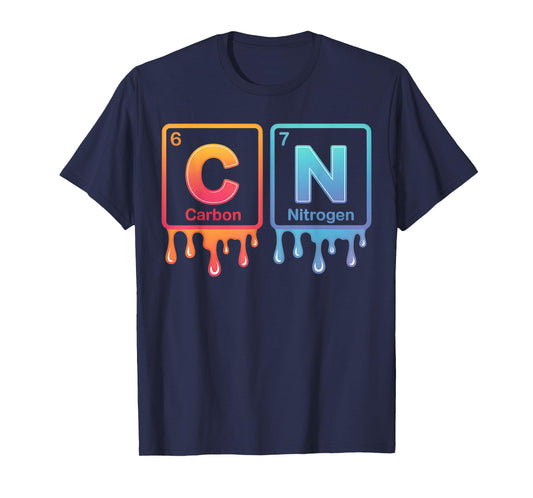 6 7 Funny Science Chemistry Teacher Periodic Table Meme Tee T-Shirt