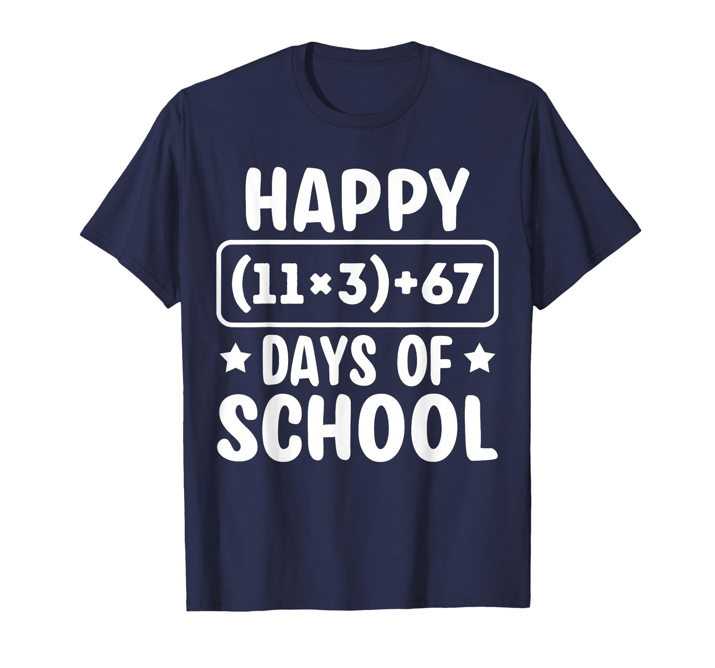 Funny 100 Days School Math Equation 100 Six Seven 67 Meme T-Shirt