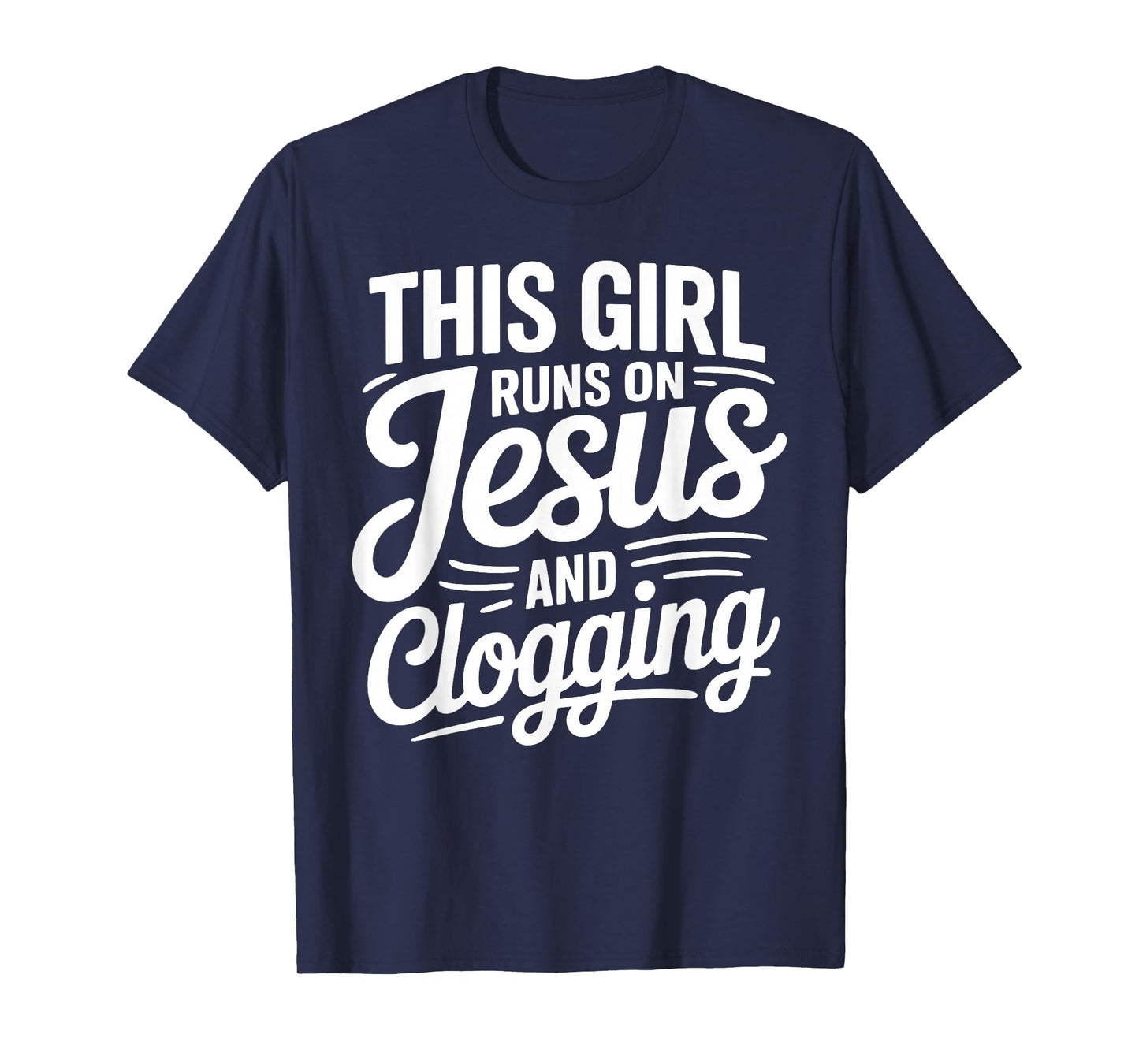Clogging Art for Women Girls Clogging Dance Lover Clogging T-Shirt
