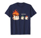Turn Back Funny Burnt Marshmallow Campfire Camping Trip T-Shirt