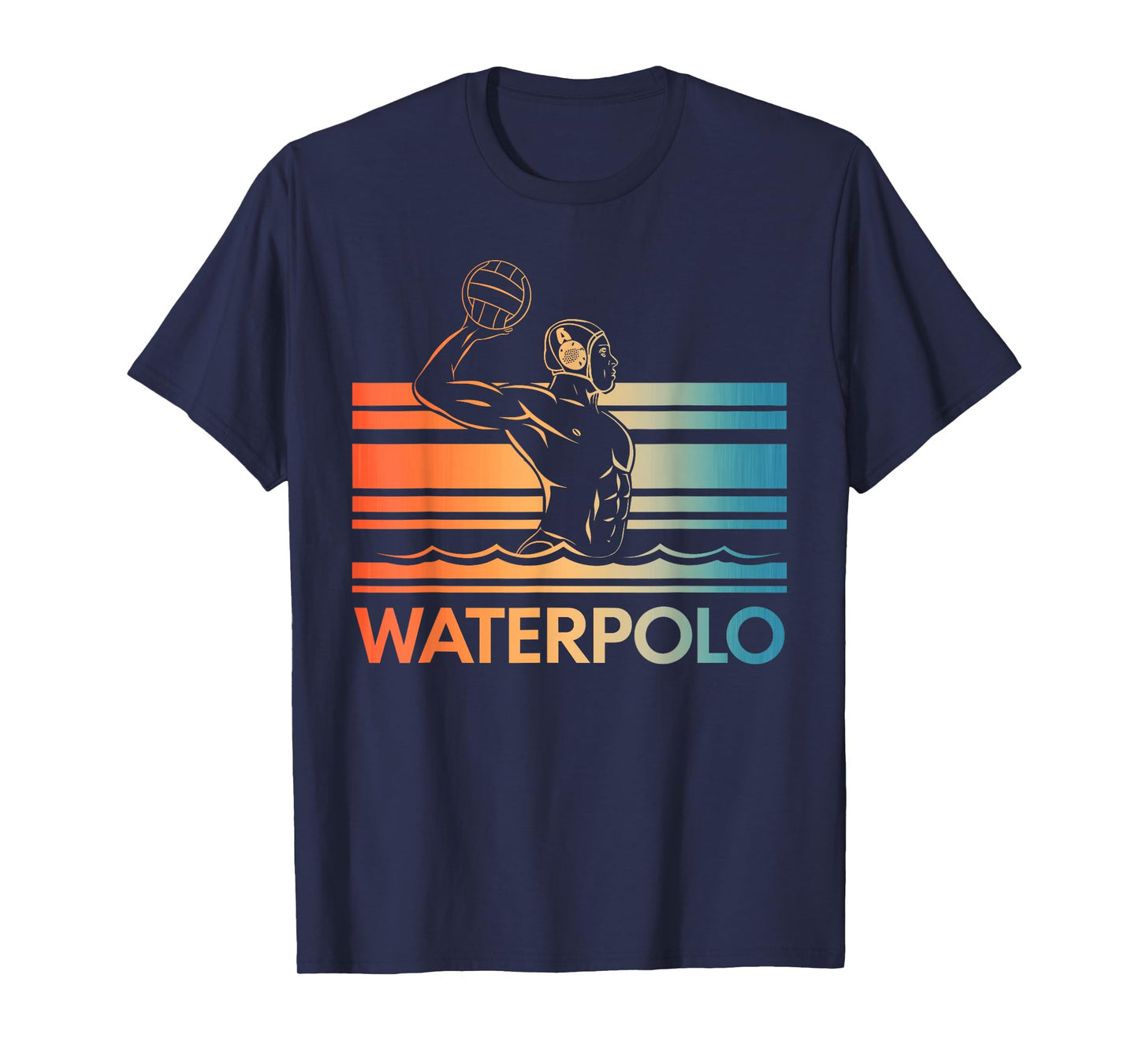 Funny Water Polo Art for Men Women Boys Water Polo Player T-Shirt