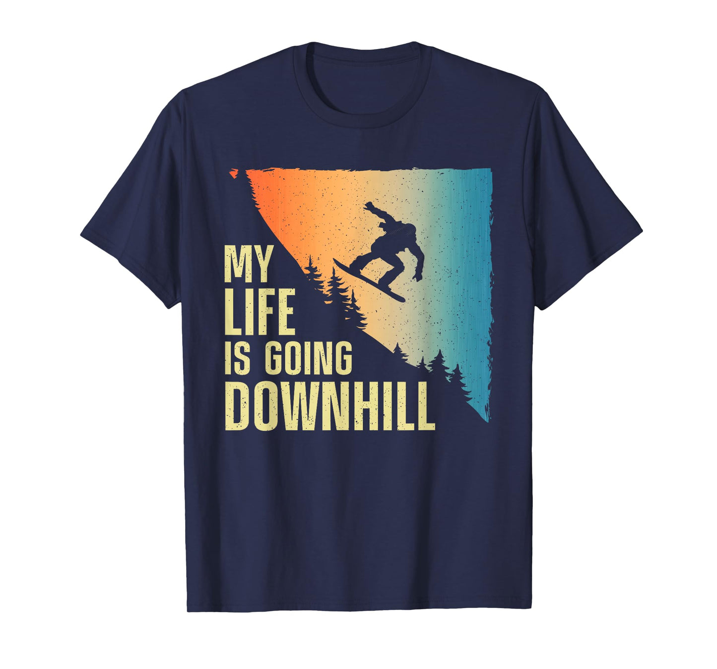 Cool Snowboarding Art for Men Women Snowboard Snowboarder T-Shirt