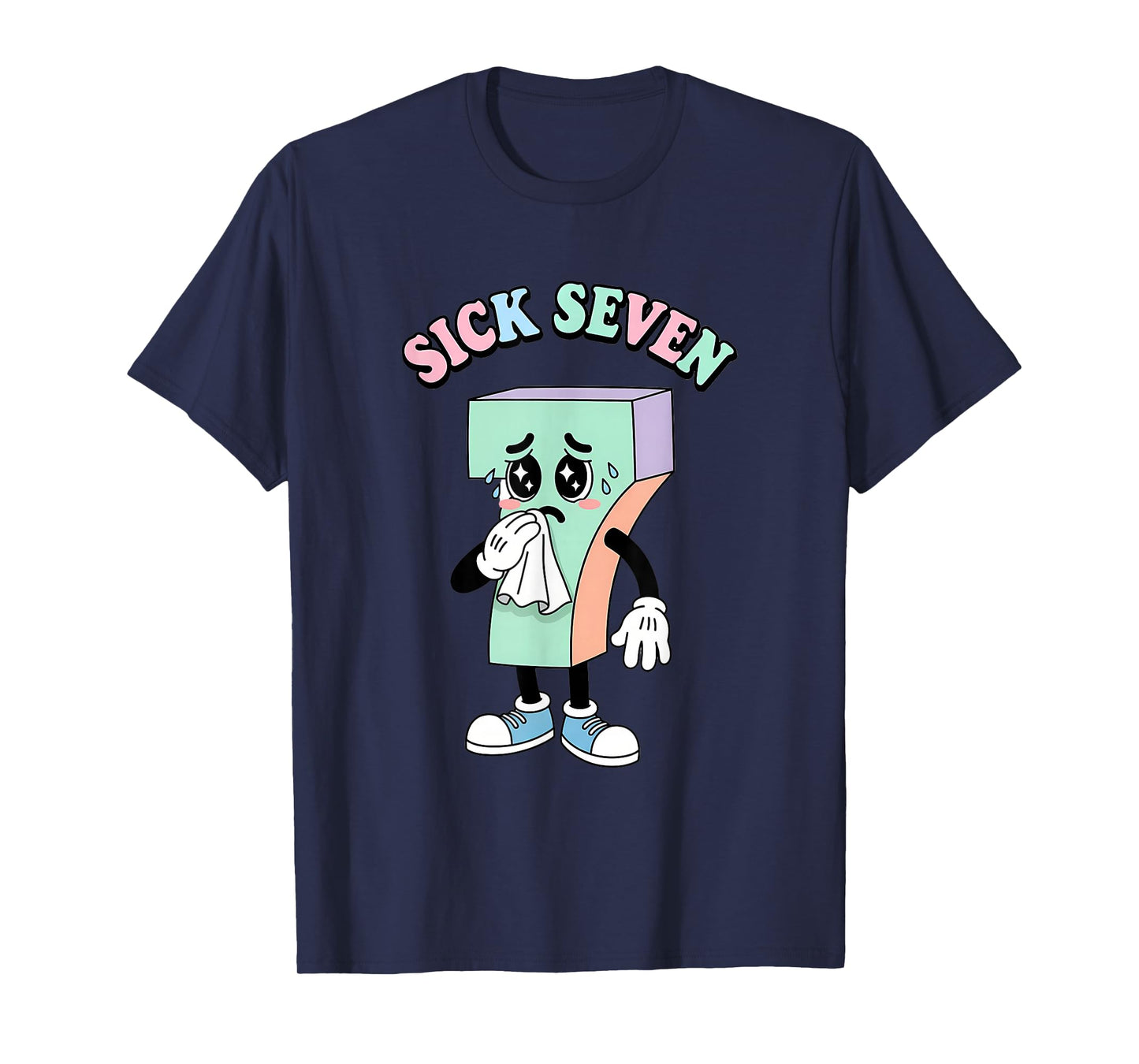 Funny Sick Seven 67 Kawaii Six Seven Cute for Kids, Women T-Shirt