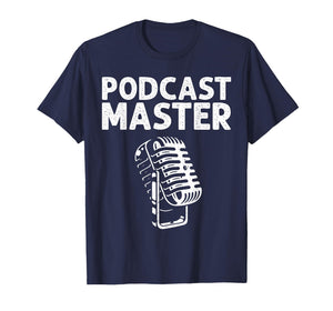 Funny Podcast Design for Men Women Podcast Lover Podcaster T-Shirt