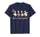 Just A Love Goose Valentine Duck Silly Goose Valentines T-Shirt