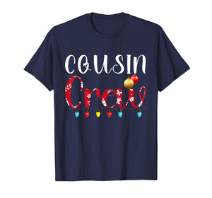 Cousin Crew Christmas Kids Cousins Christmas Matching Family T-Shirt